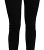 Dolce &amp; Gabbana Black Mid Waist Slim Denim Cotton Stretch Jeans