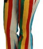 Dolce &amp; Gabbana Multicolor Flared Riga Pittorica Pants