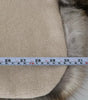 Dolce & Gabbana Brown Fox Tail Fur Shawl Neck Wrap Cover Collar Scarf