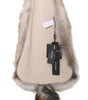 Dolce & Gabbana Brown Fox Tail Fur Shawl Neck Wrap Cover Collar Scarf