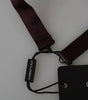 Dolce & Gabbana Bordeaux Red Silk Solid Classic Bowtie