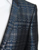 Costume 2 pièces slim bleu argenté brillant Dolce &amp; Gabbana