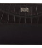 Portefeuille continental zippé en cuir exotique marron Dolce &amp; Gabbana