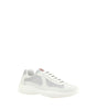Baskets Prada en cuir blanc America's