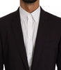 Dolce & Gabbana Purple MARTINI Wool Stretch 2 Piece Suit