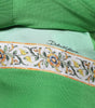 Dolce & Gabbana Green Silk Granita Al Limone Long Sleeves Sweater
