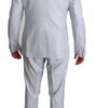 Dolce & Gabbana Light Blue SICILIA Wool 3 Piece Suit