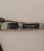 Dolce & Gabbana Silver Gray Silk Adjustable Neck Bow Tie