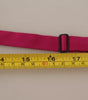 Dolce & Gabbana Pink Silk Adjustable Neck Bow Tie Men