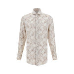 Chemise à motif cachemire Brunello Cucinelli