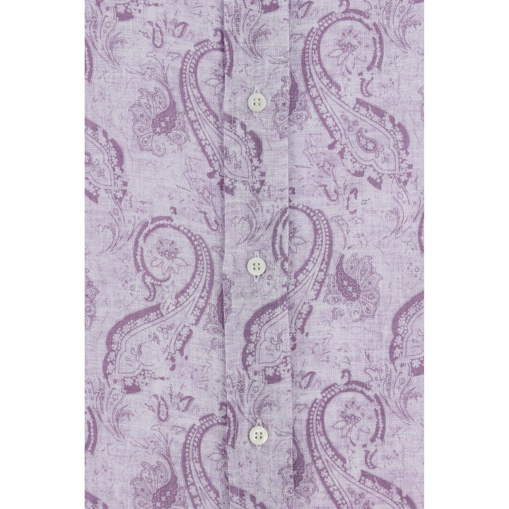 Chemise à motif cachemire Brunello Cucinelli