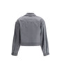 Miu Miu Mélange zip Jacket