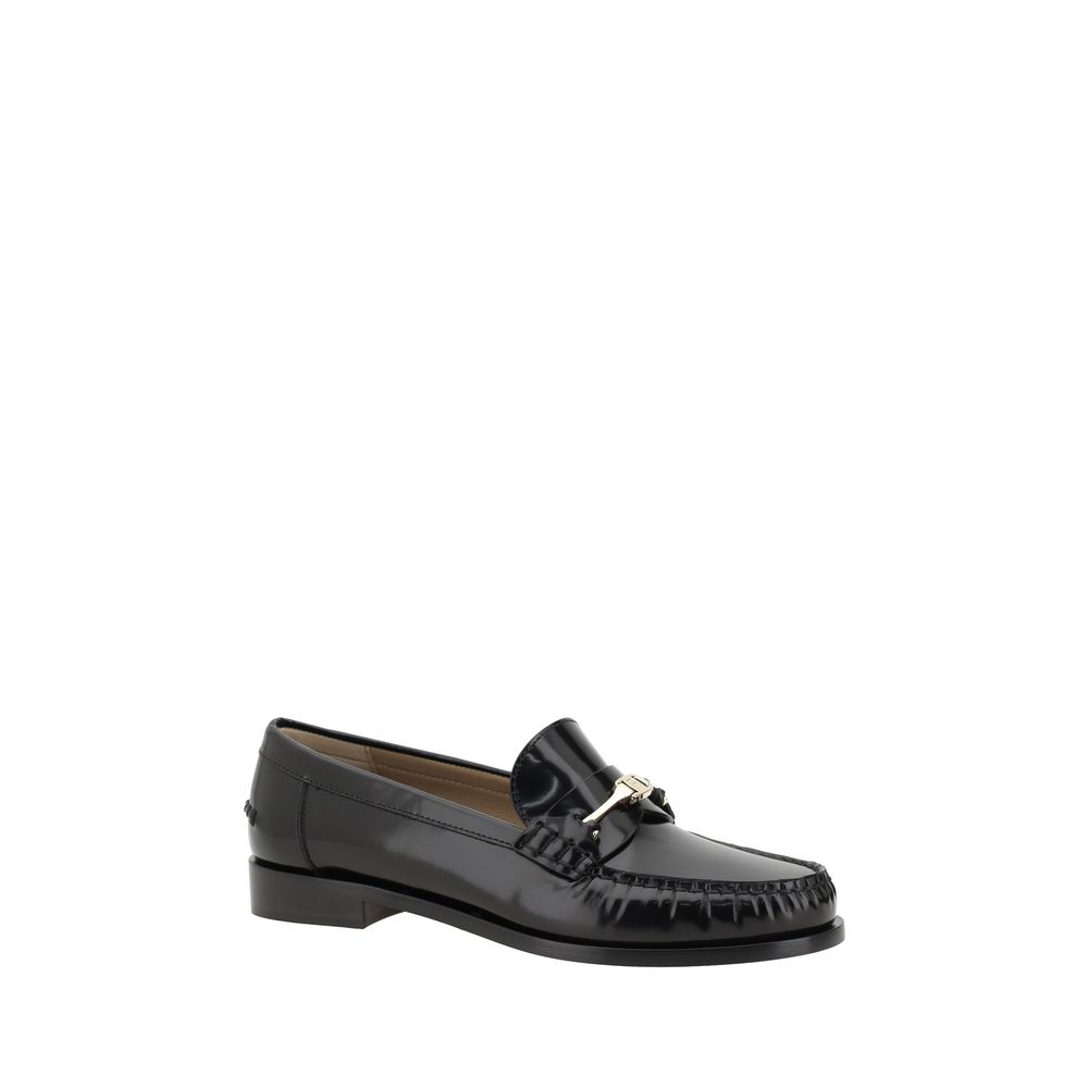Mocassins en cuir breveté Ferragamo