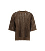 Brunello Cucinelli Sweater in perforated knit