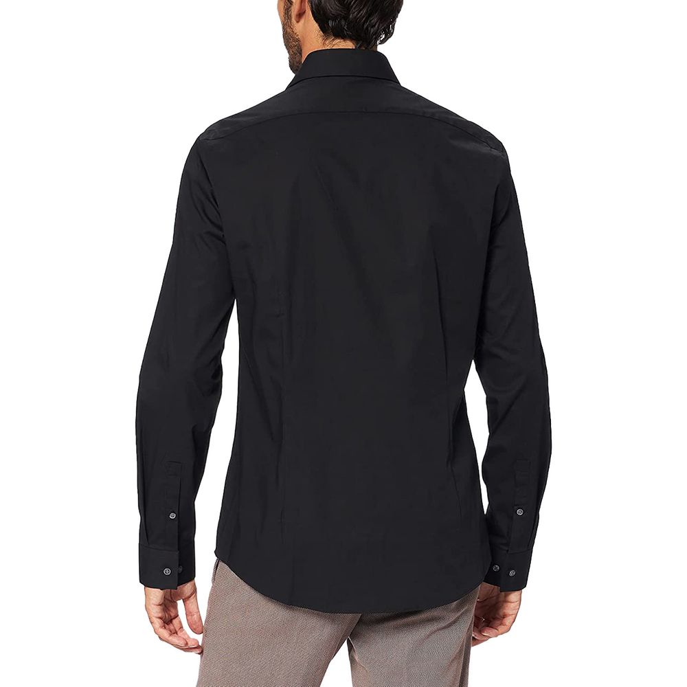 Chemise en coton noir Calvin Klein