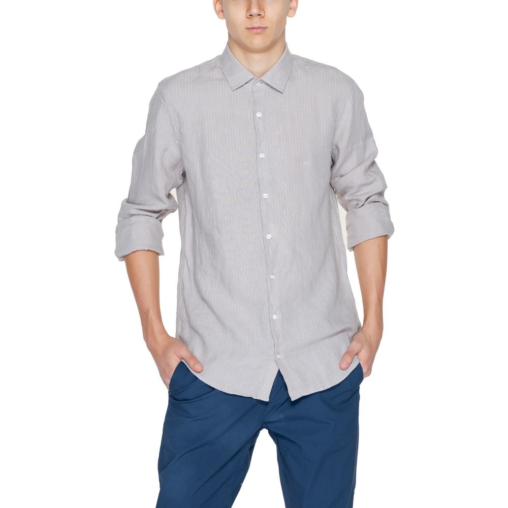 Chemise en lin beige Calvin Klein
