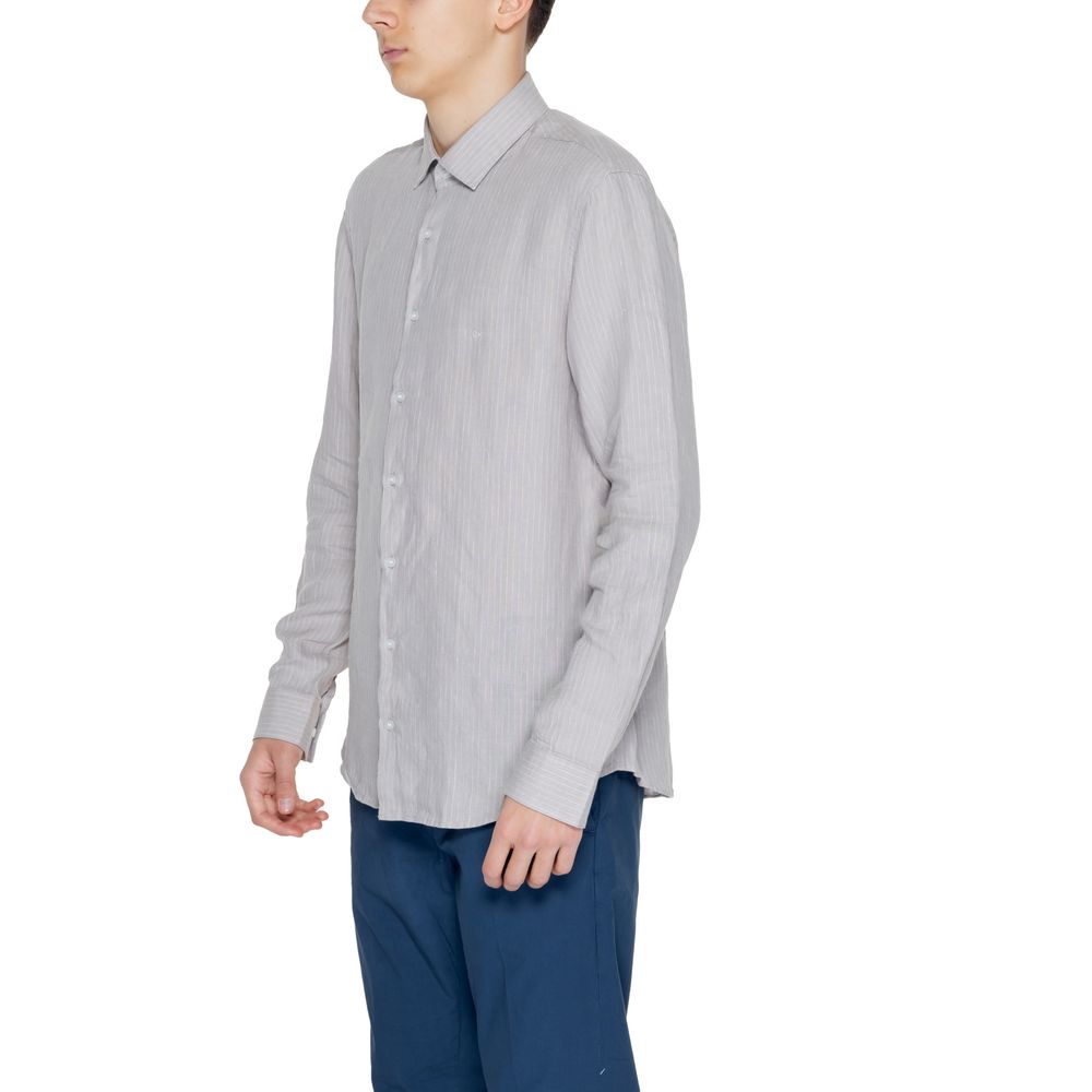 Chemise en lin beige Calvin Klein