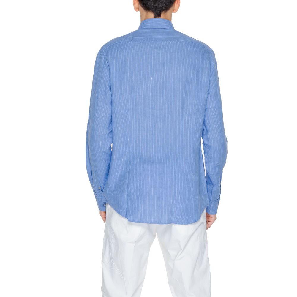 Chemise en lin bleu Calvin Klein