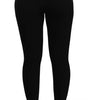 Dolce &amp; Gabbana Black High Waist Stretch Pants Tights
