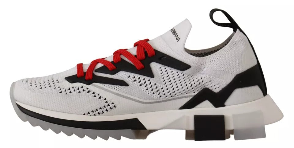 Baskets blanches Dolce &amp; Gabbana SORRENTO Sport Stretch pour homme