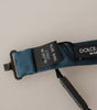 Dolce & Gabbana Blue 100% Silk Adjustable Neck Bow Tie Mens