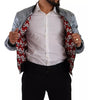 Dolce & Gabbana Light Blue Bomber Coat Men Jacket