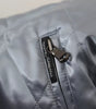 Dolce & Gabbana Light Blue Bomber Coat Men Jacket
