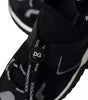 Dolce & Gabbana Black White Logo Sorrento Mens Sneakers Shoes