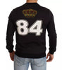 Dolce & Gabbana Black Cupid Print Hoodie Sweatshirt Sweater