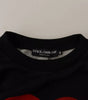 Dolce & Gabbana Black Cupid Print Hoodie Sweatshirt Sweater