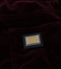 Dolce &amp; Gabbana Bordeaux Velvet Stretch Slim Fit Pants