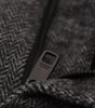 Dolce & Gabbana Gray Chevron Viscose Skinny Pants