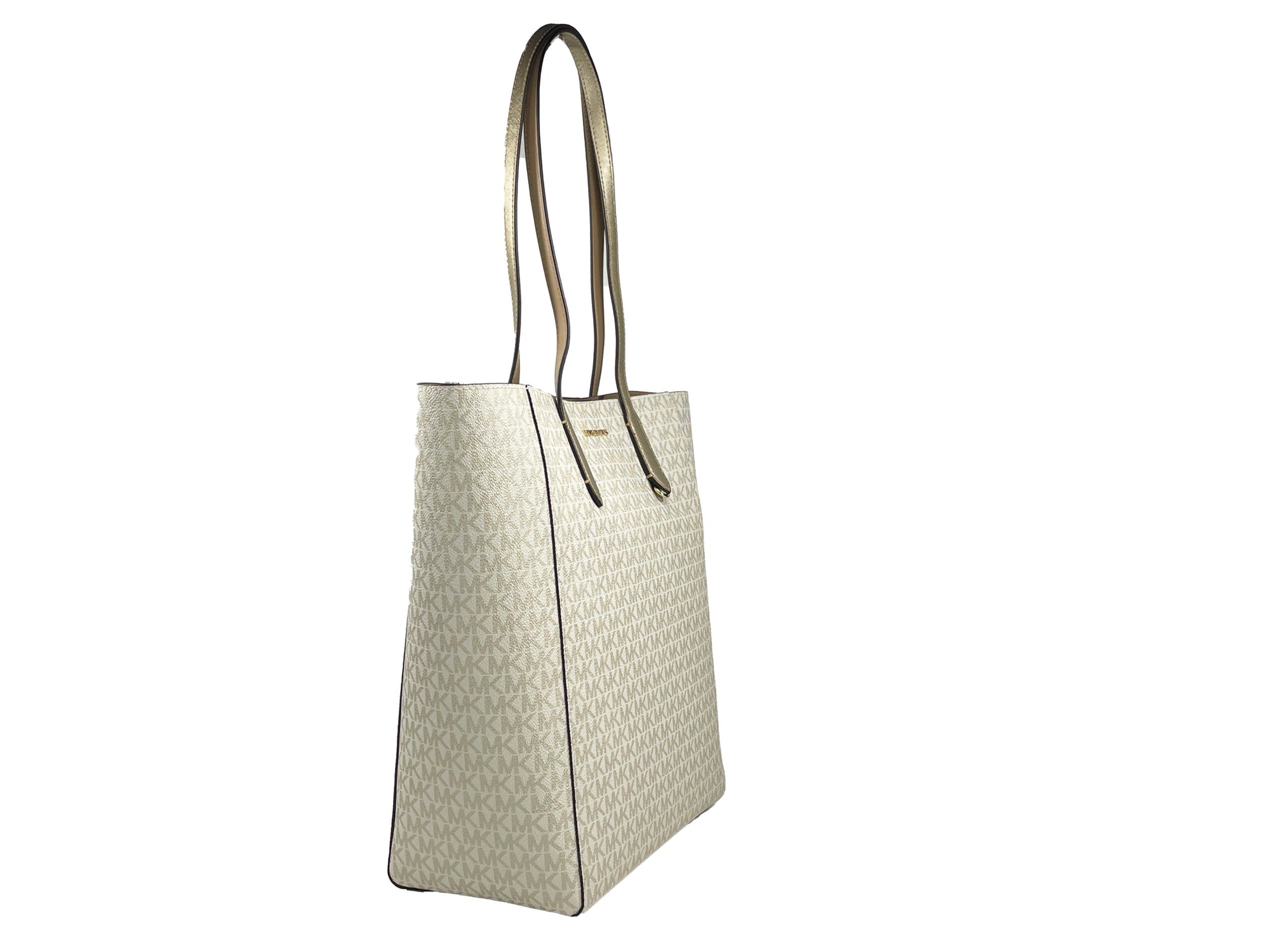 Grand sac fourre-tout Michael Kors Vincent avec porte-cartes doré