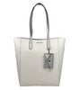 Grand sac fourre-tout Michael Kors Vincent avec porte-cartes argenté