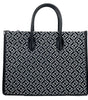 Sac fourre-tout à bandoulière Michael Kors Mirella de taille moyenne avec fermeture éclair sur le dessus, noir