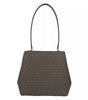 Michael Kors Medium Pratt Bucket Shoulder Bag Purse Brown