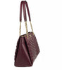 Michael Kors Whitney Medium Chain Shoulder Bag Purse Oxblood