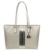 Grand sac fourre-tout Michael Kors Sheila, couleur or pâle