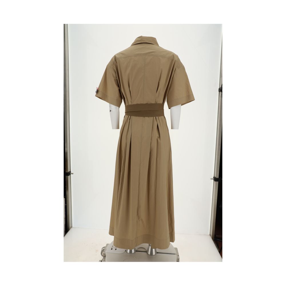 Brunello Cucinelli Robe longue en coton