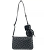 Michael Kors Crossbody Tech Attachment Bag Purse Black