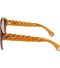 Lanvin Brown Bio Injected Sunglasses