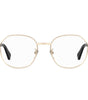 Moschino Rose Gold Metal Frames