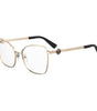 Moschino Rose Gold Metal Frames