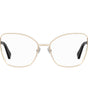 Moschino Rose Gold Metal Frames