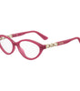 Moschino Red Acetate Frames