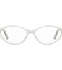 Moschino White Acetate Frames