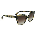 Lunettes de soleil Lanvin en acétate gris