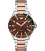 Montre Armani multicolore en acier inoxydable