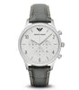Montre Armani en cuir vert