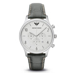 Montre Armani en cuir vert